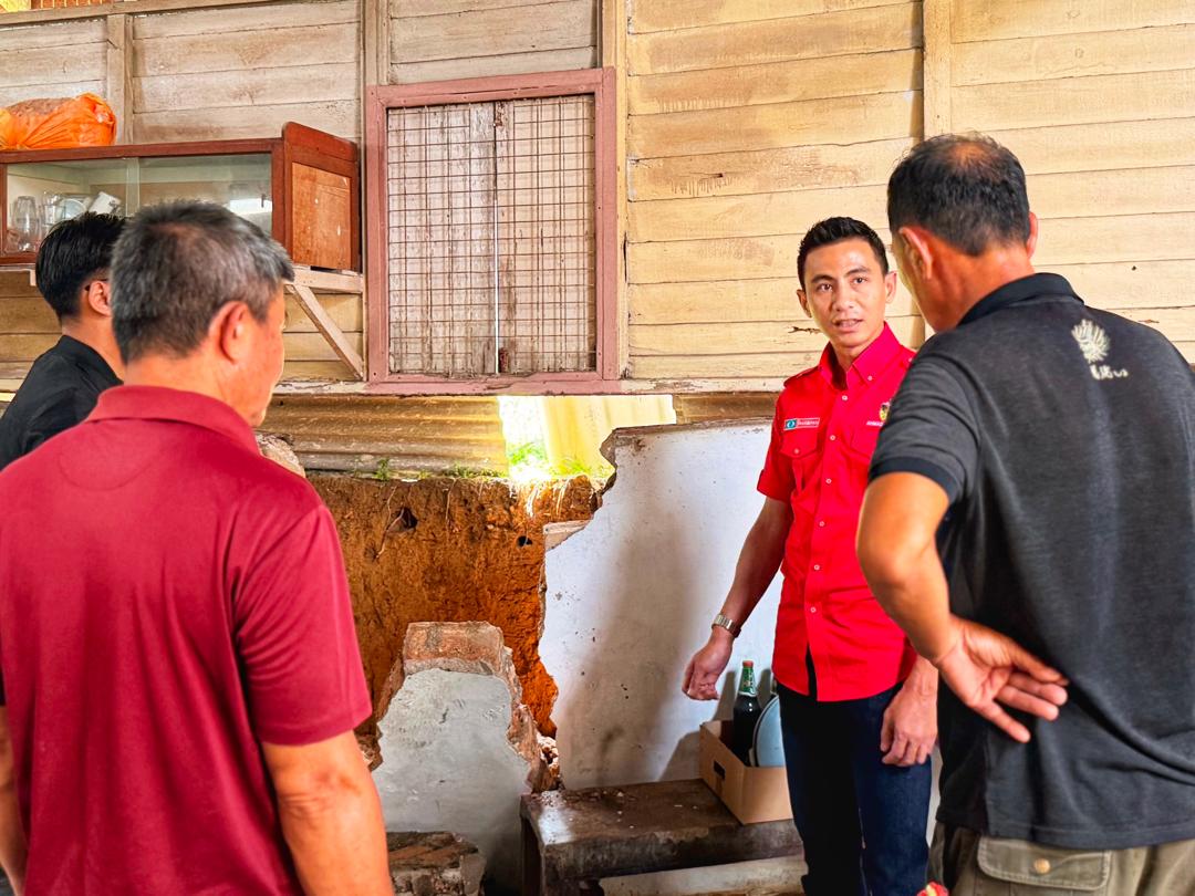 Tinjauan kerosakan struktur rumah penduduk