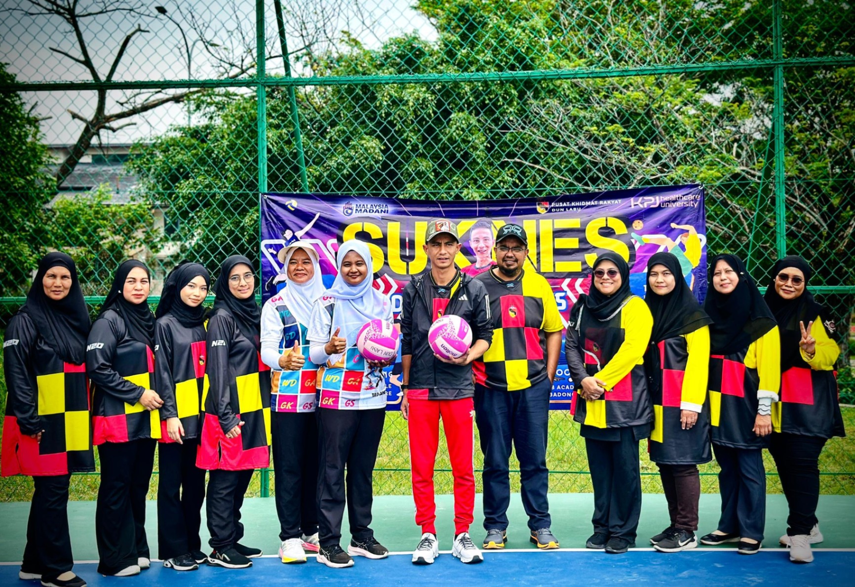 Kejohanan Bola Jaring SUKNES DUN Labu